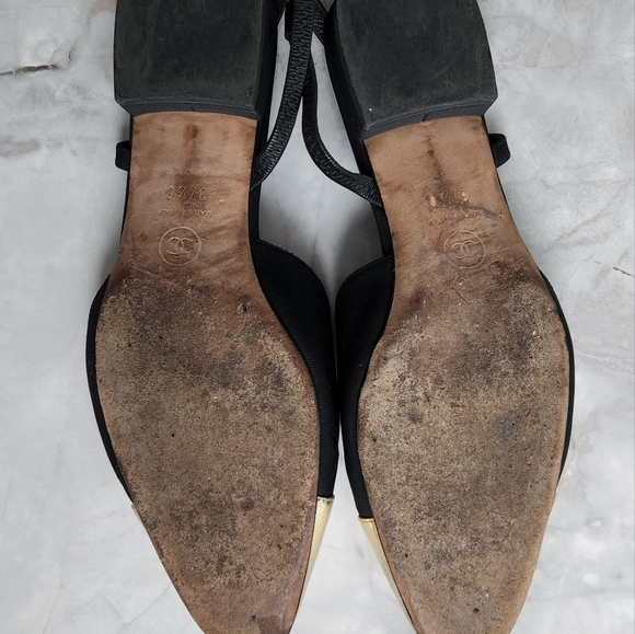 SOLD Chanel Slingbacks - Picture 8 of 10